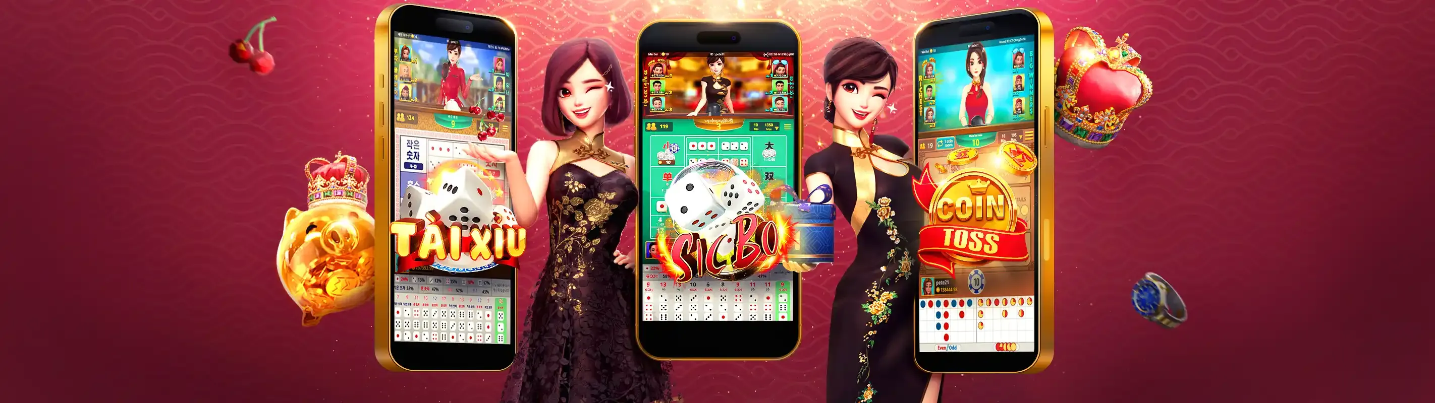 Người chơi vui vẻ lựa chọn trò chơi sòng bạc bet20
